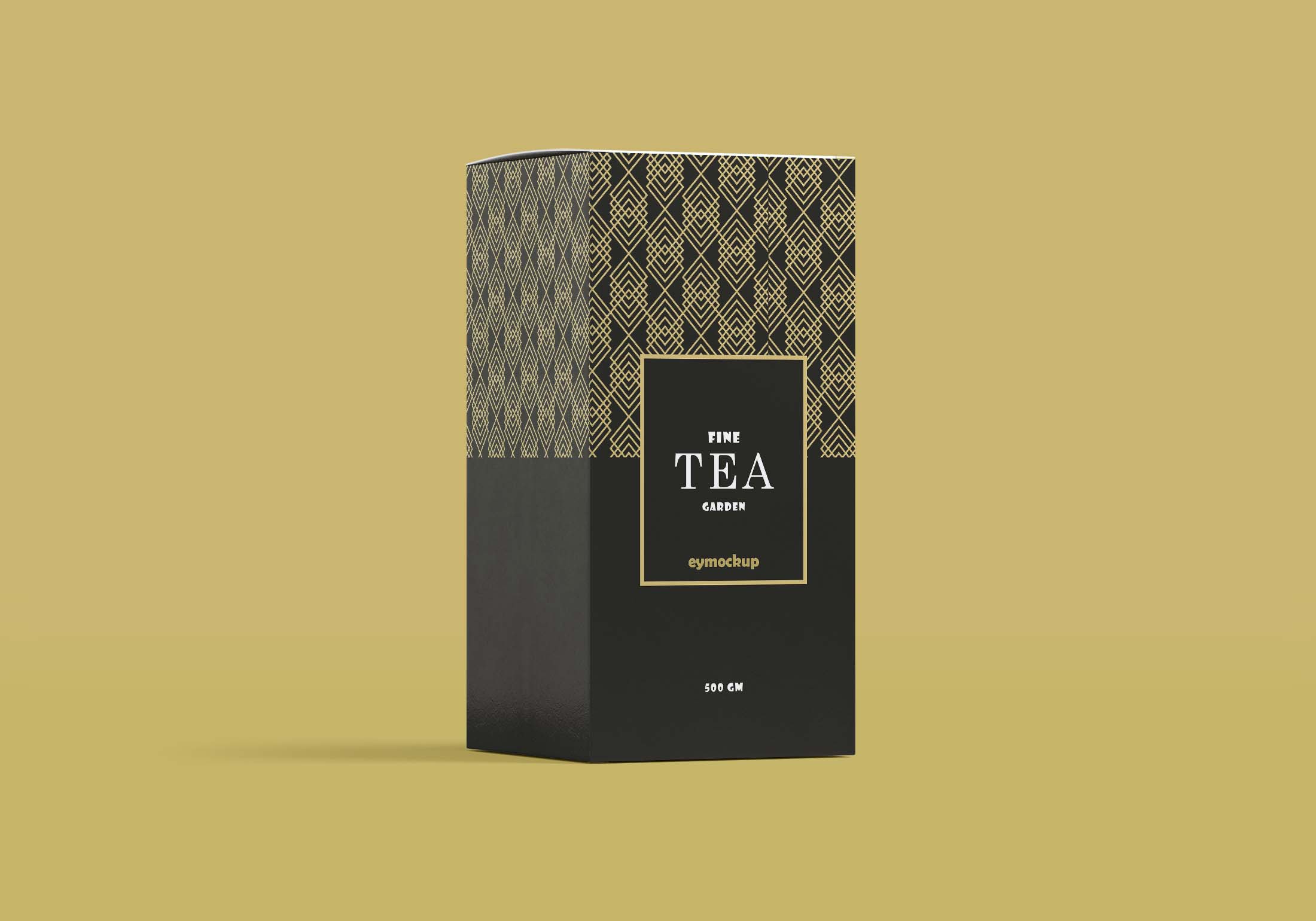 Free Luxury Coffee Box Mockup