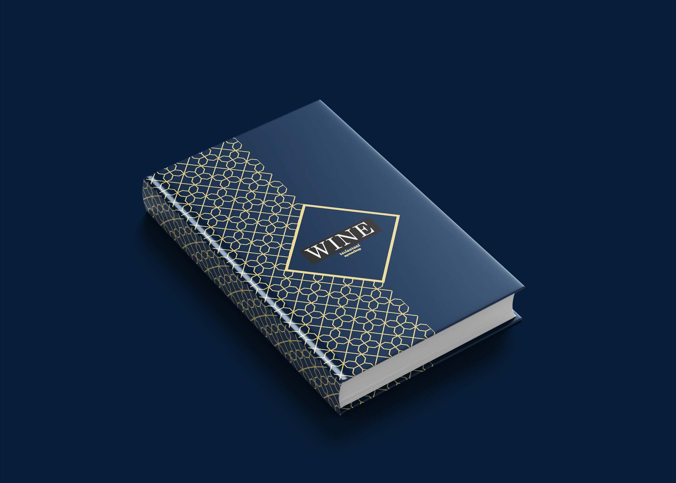 Free Luxury Design Book Mockup