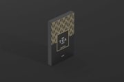 Free Luxury PSD Packaging Box Mockup