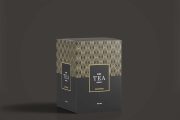 Free Luxury Tea Box Mockup