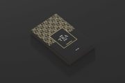 Free Luxury Tea Packaging Box Mockup