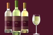 Free PSD Wine Bottles Mockup