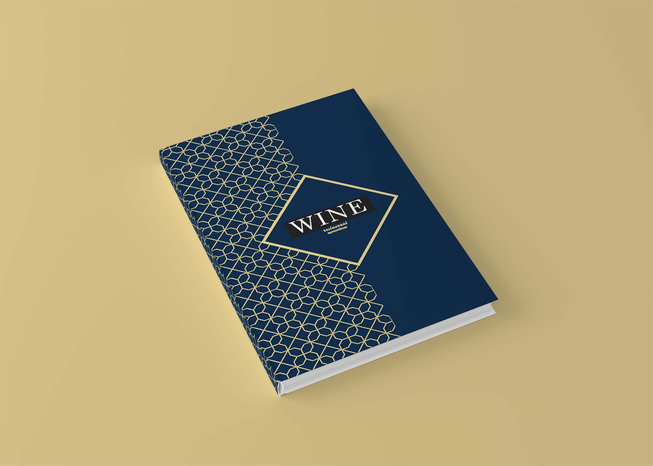 Free Photorealistic Book Cover Mockup