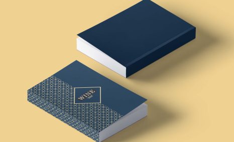 Free Premium Design Book Mockup