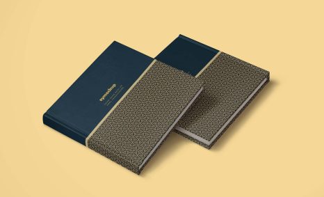 Free Premium Luxury Book Mockup