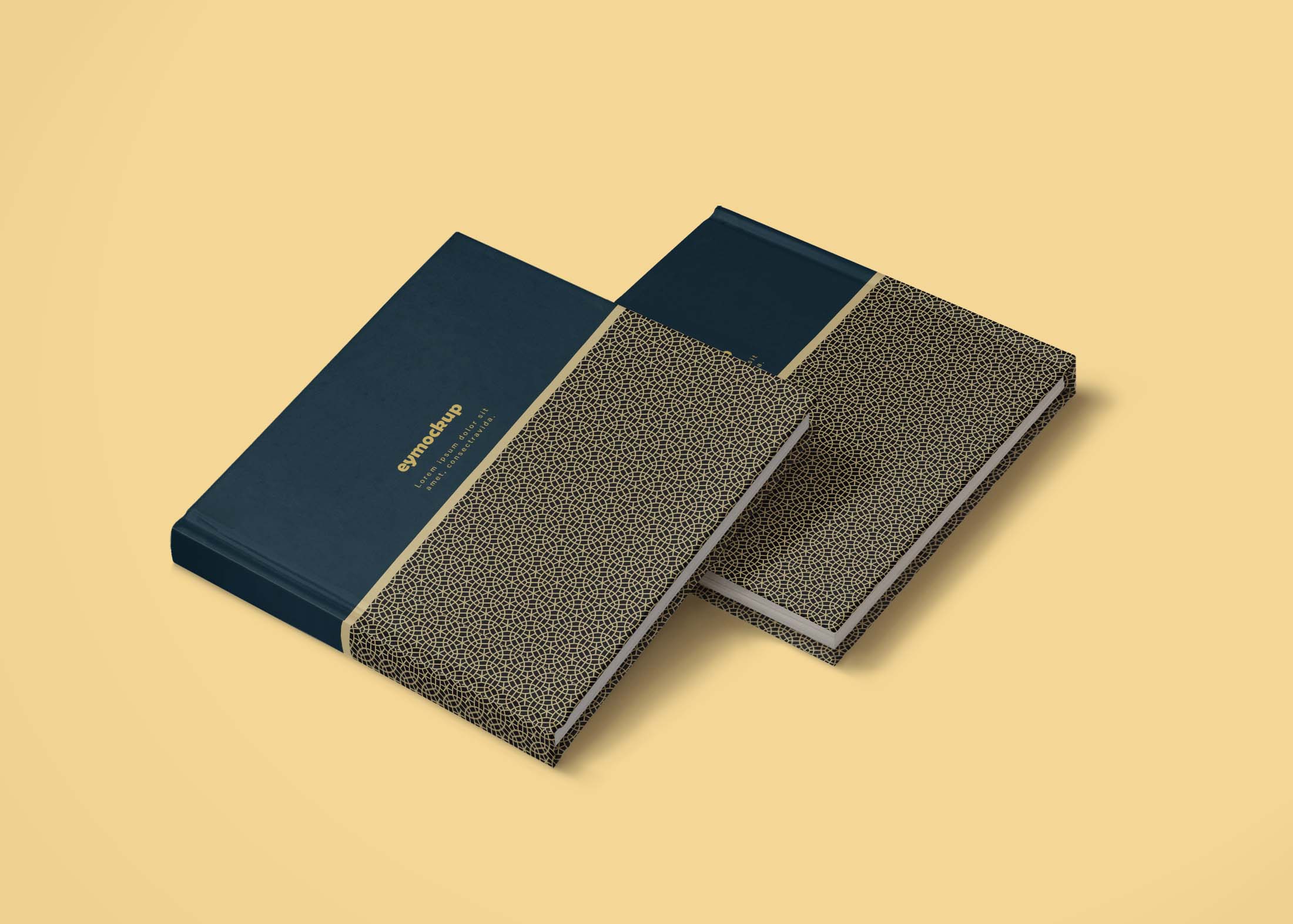 Free Premium Luxury Book Mockup