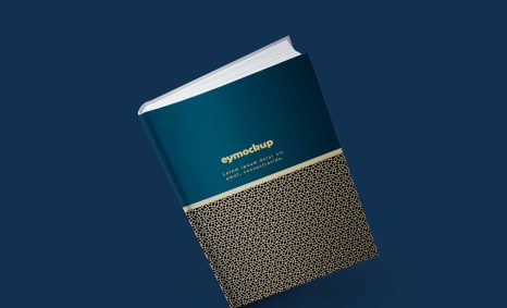 Free Premium PSD Book Cover Mockup
