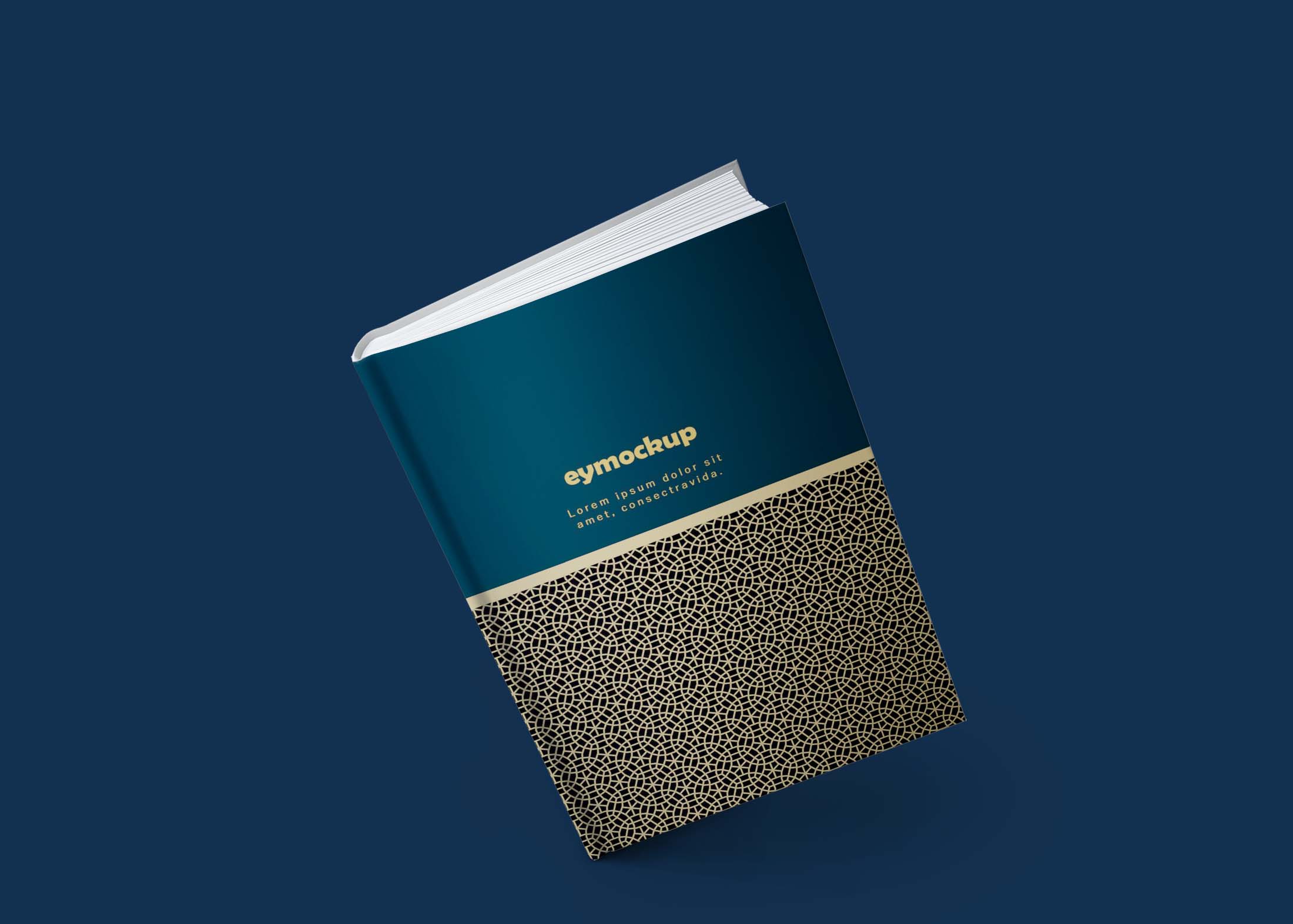 Free Premium PSD Book Cover Mockup
