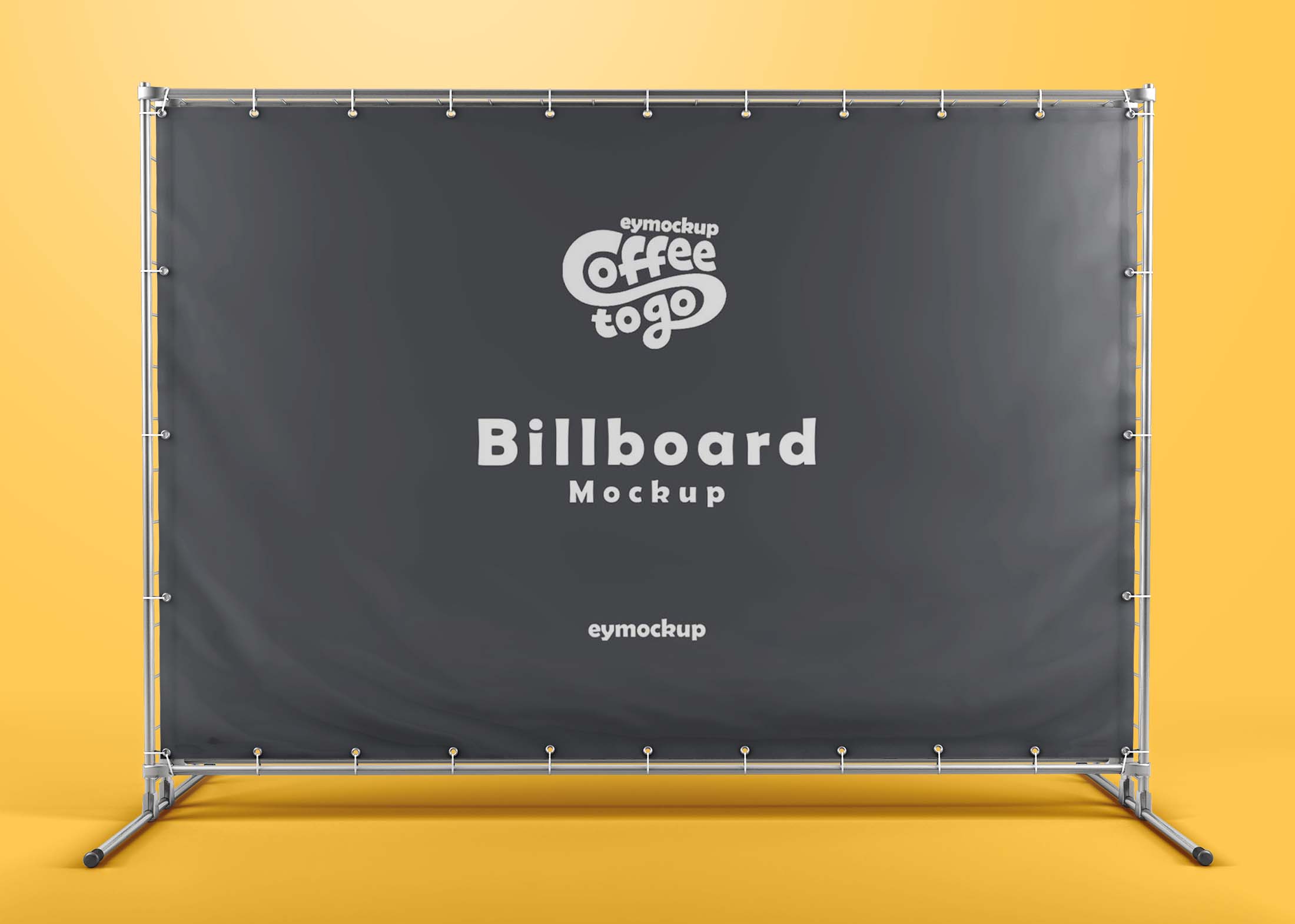 Free Press Banner Mockup