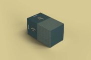 Free Rectangular Luxury Box mockup
