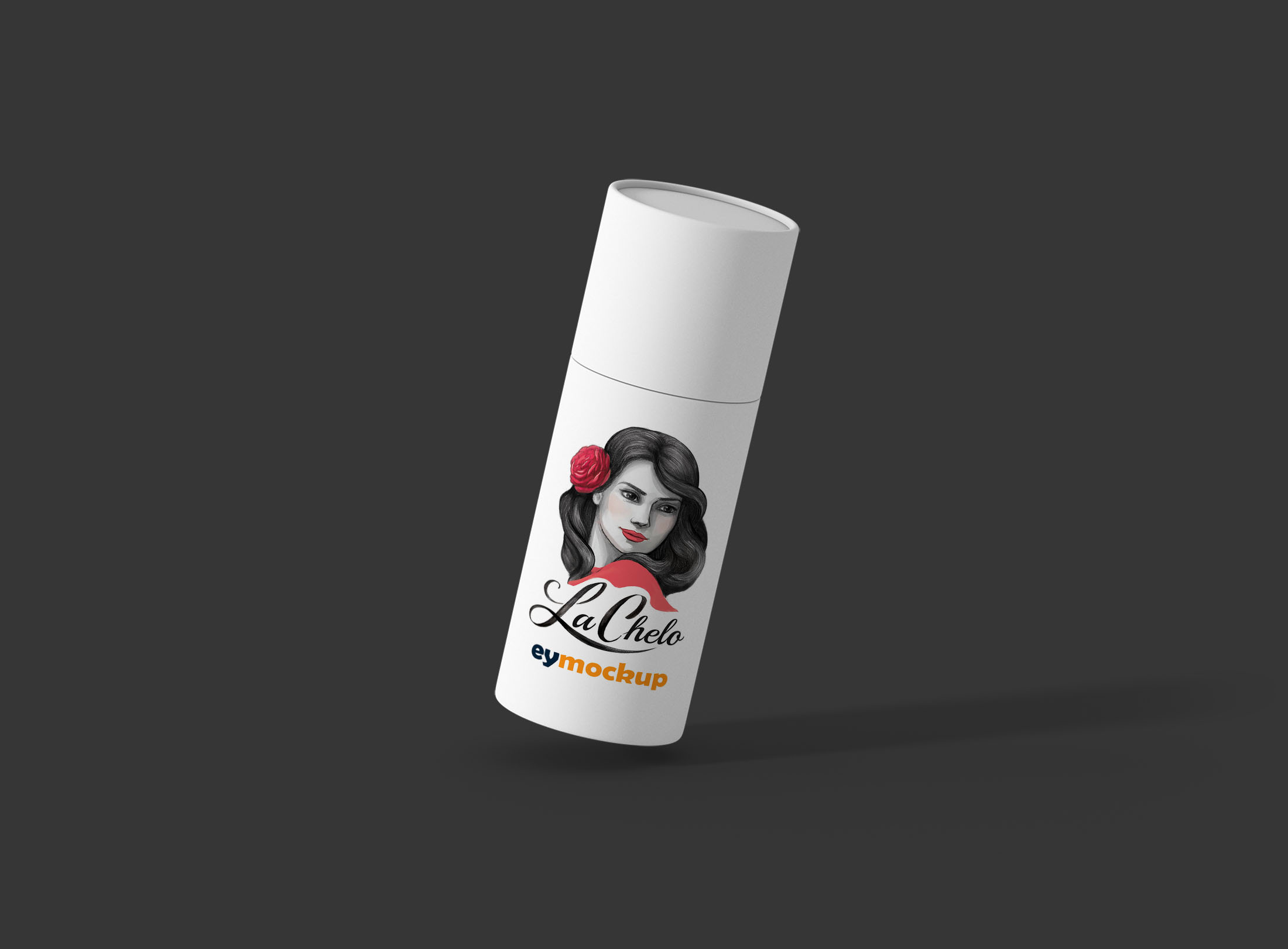 Free Round Tube Mockup
