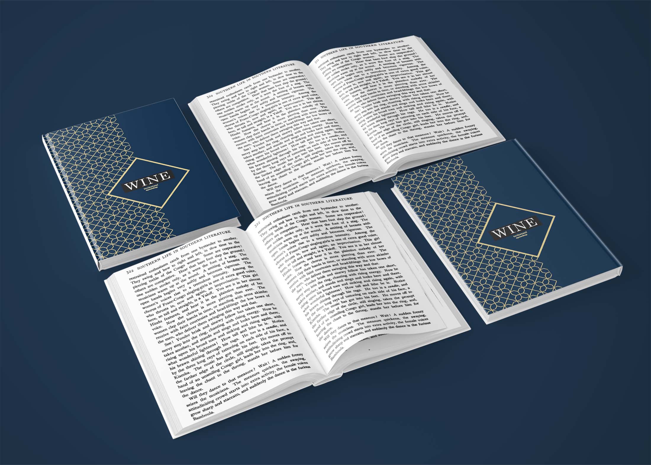 Free Scene Book Cover Mockup