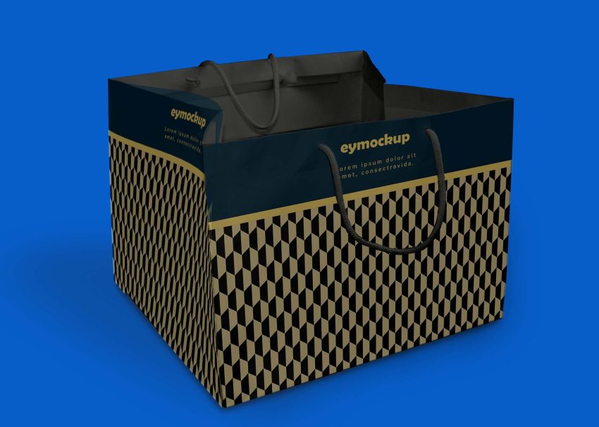 Free PSD Mockups 7 Free Shifting Bag Mockup