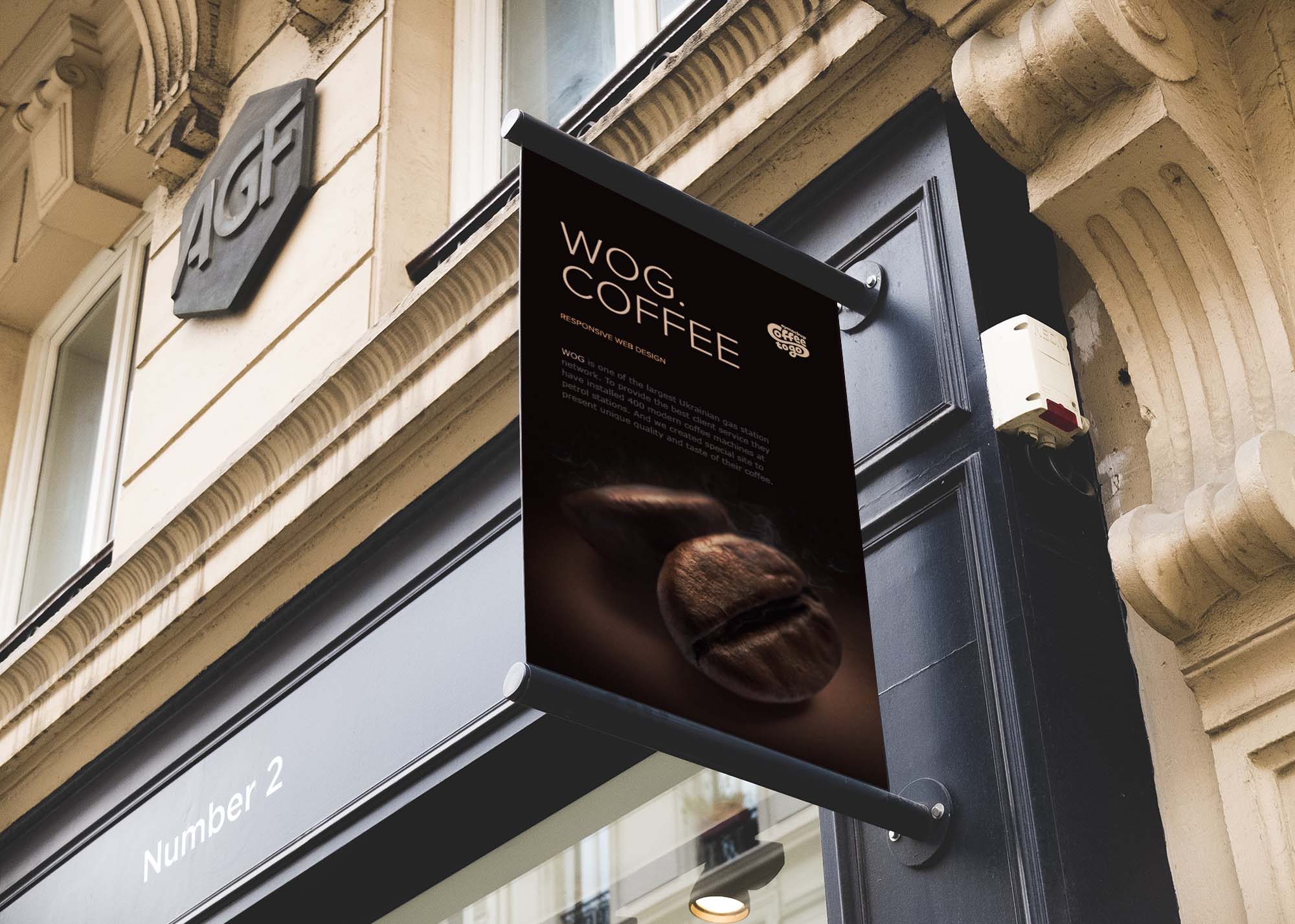 Free Signage Rollup Banner Mockup