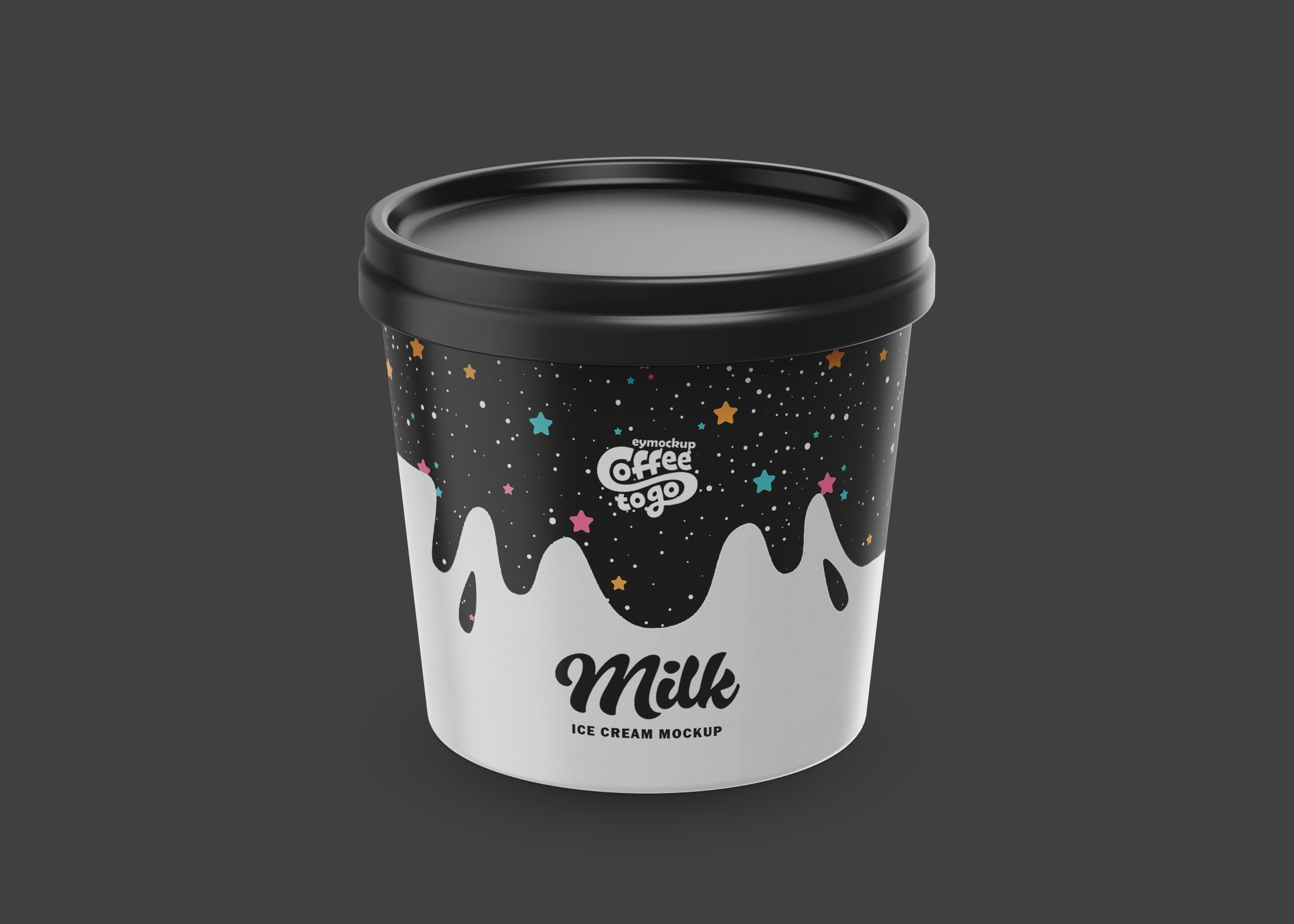 Free Small Ice Cream Cup Mockup