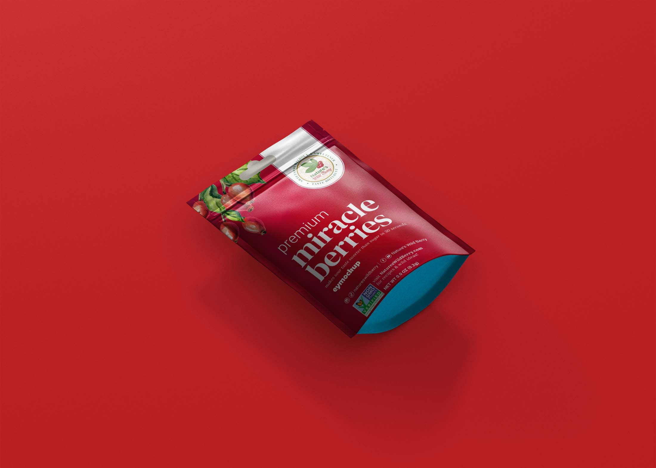 Free Small Paper Pouch Mockup