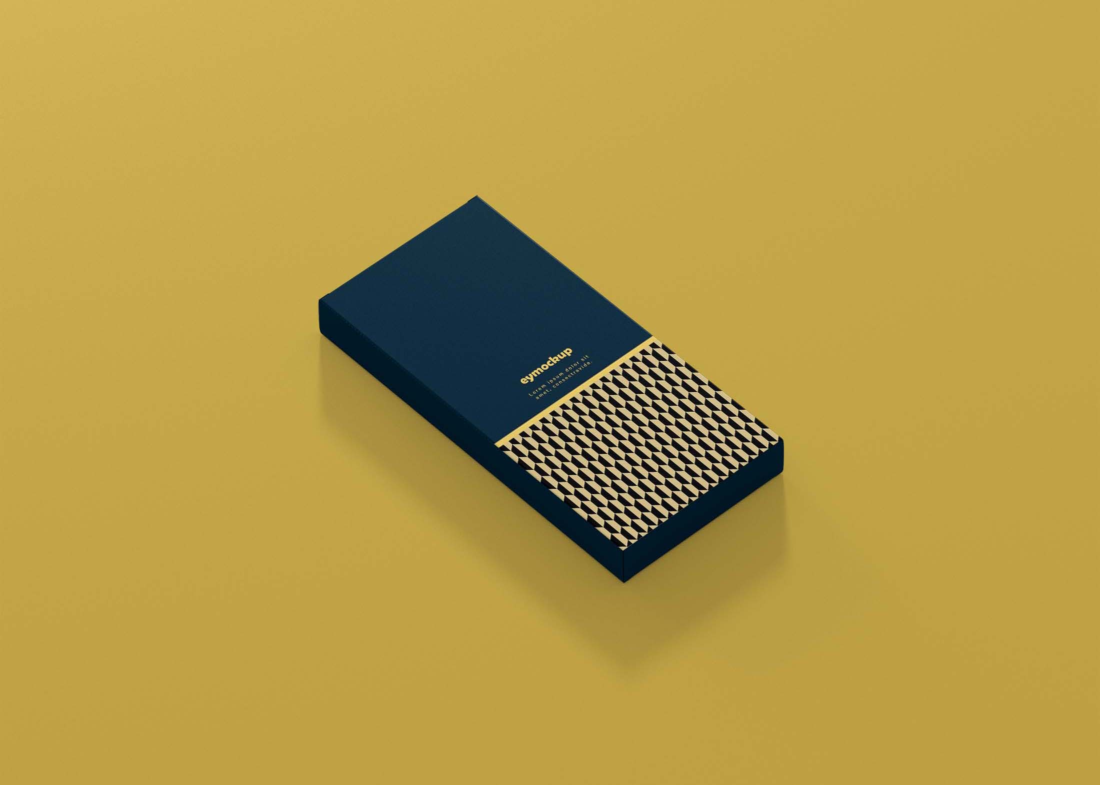 Free Thin Candle Box Mockup