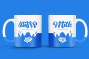 Free Twin Mug Mockup