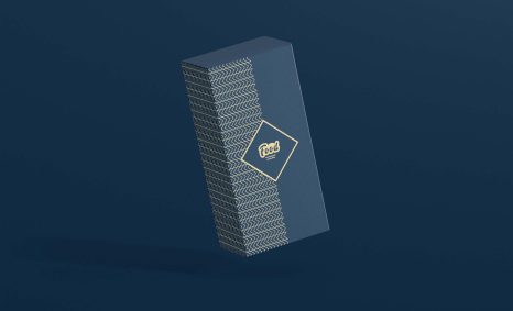 Free Unique Box Mockup