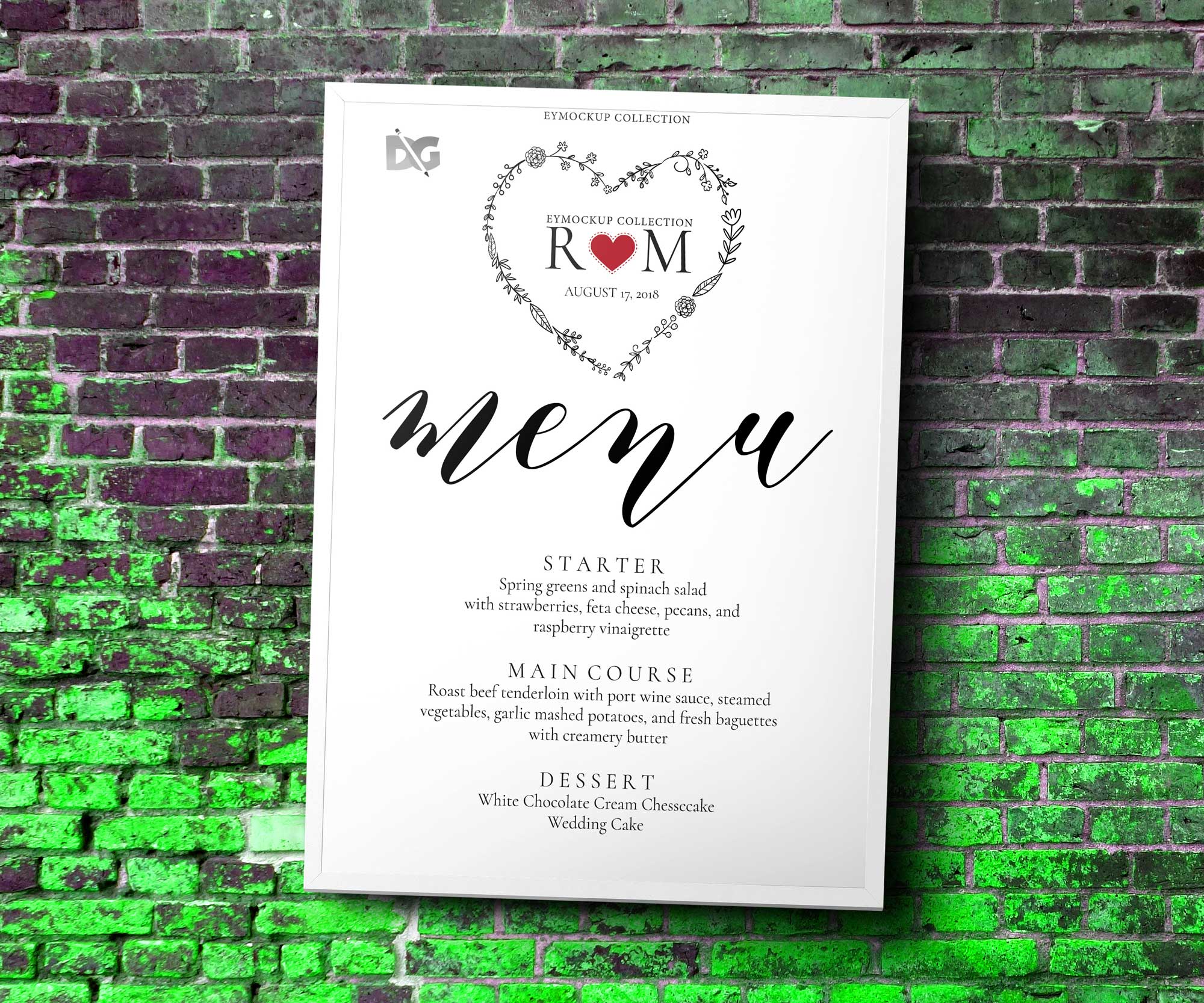 Free Classic Premium Poster Mockups 2017