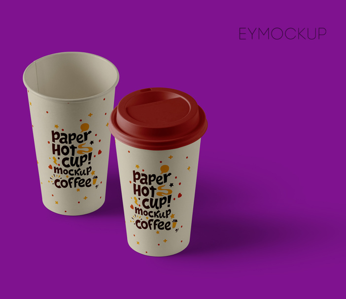 Free Coffee Cup Mockup PSD