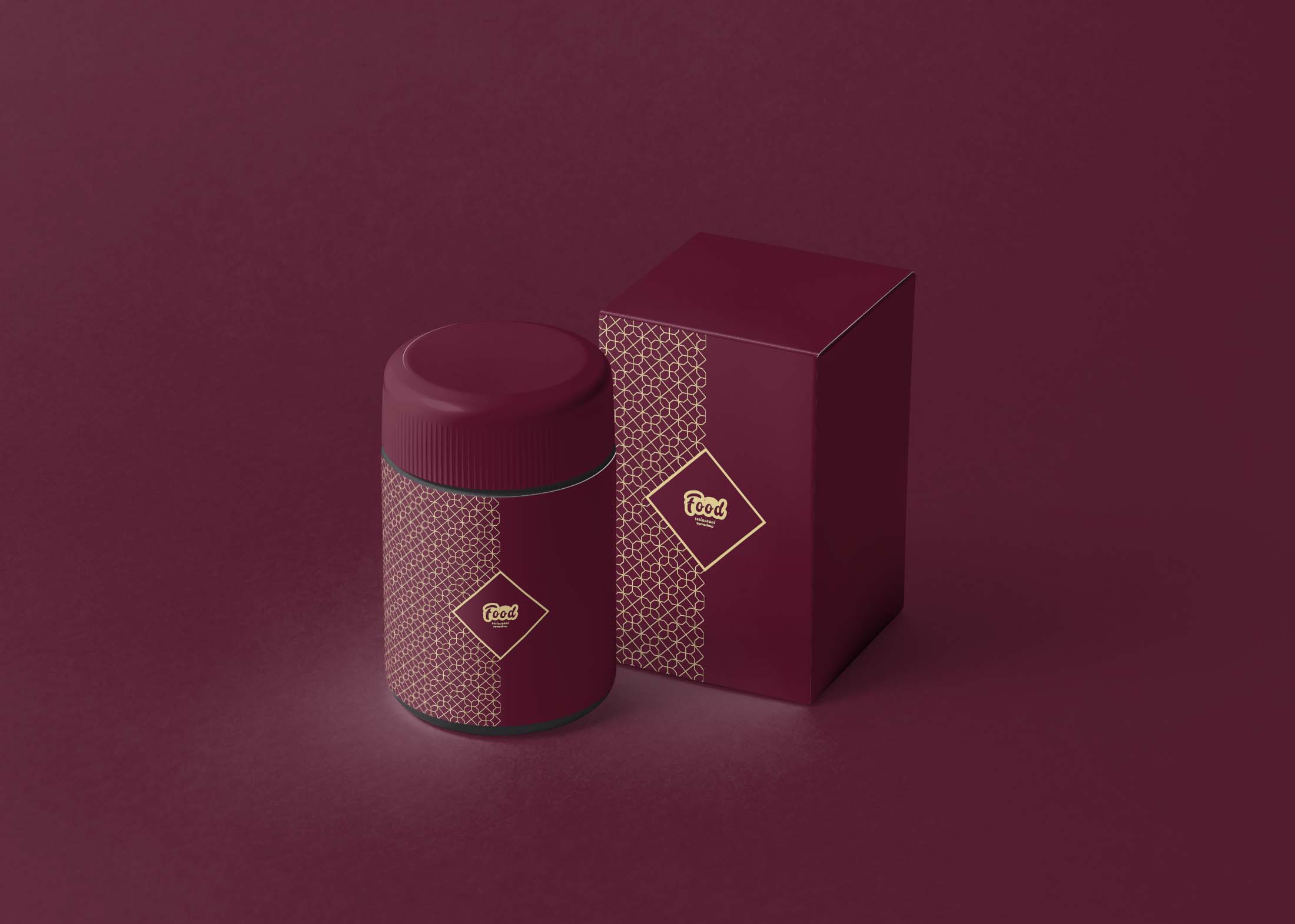Free Medicine Packaging Mockup
