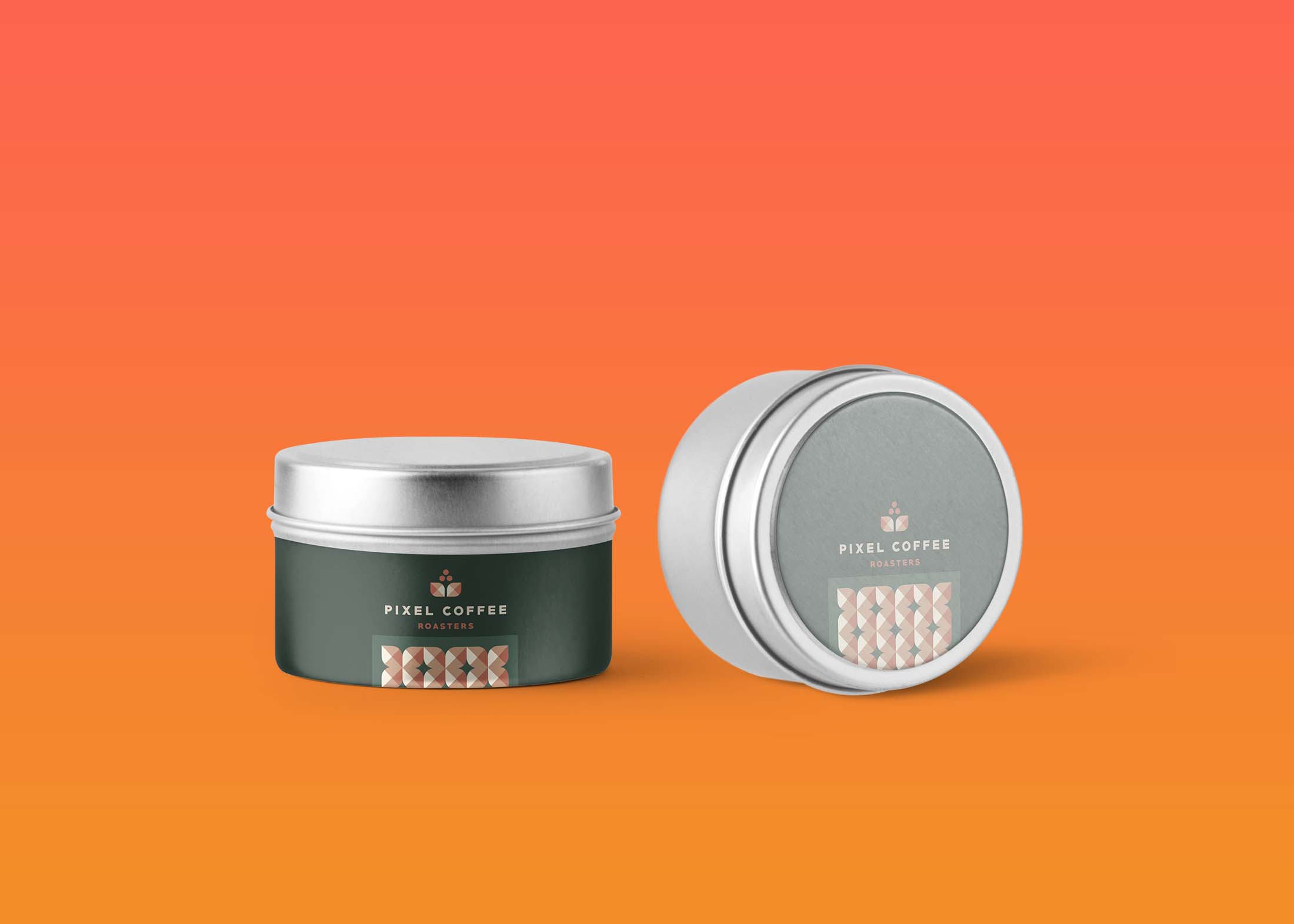 Free Metal Jar Mockup