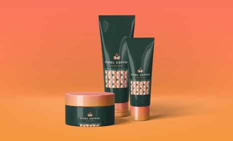 Free Premium Cosmetic Label Mockup