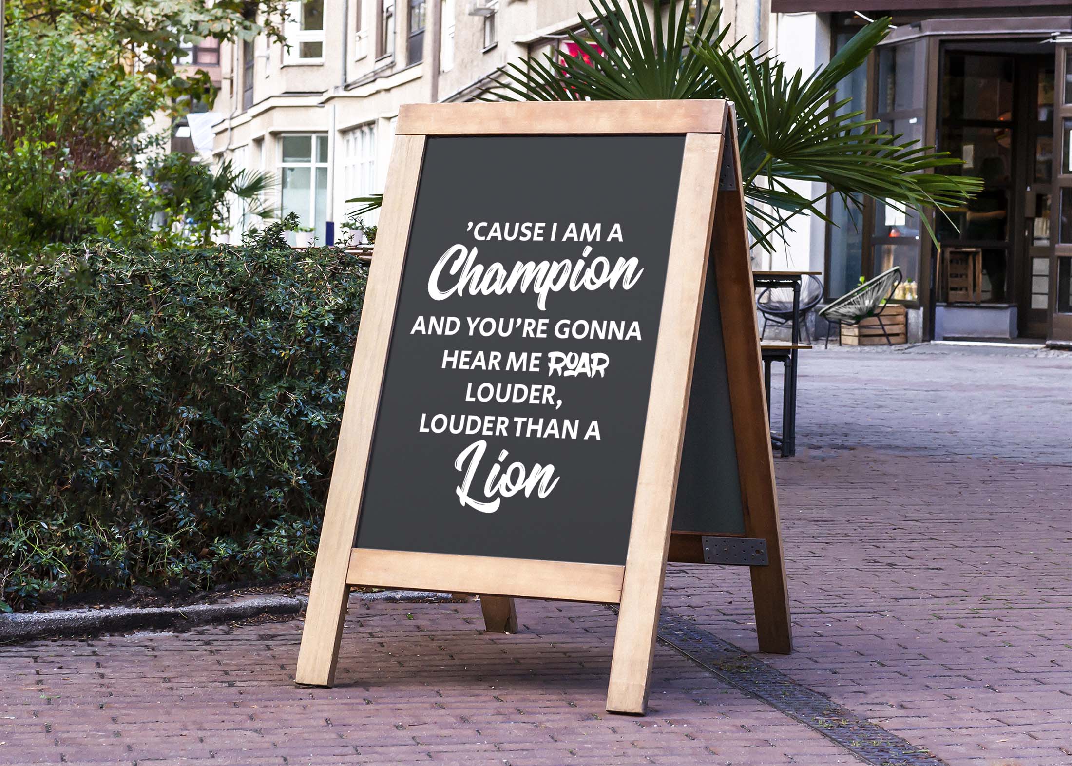 Free Tent Banner Design Mockup