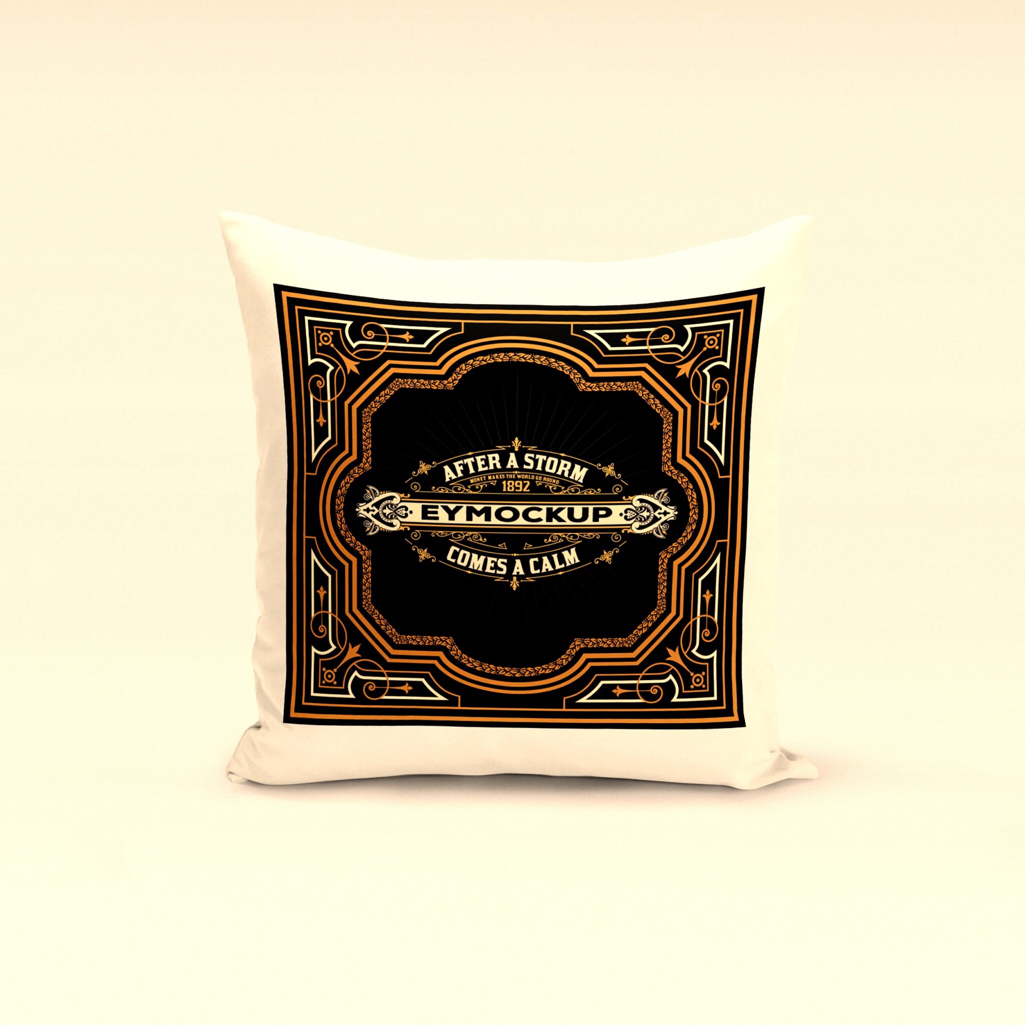 Free Realistic Pillow Mockup