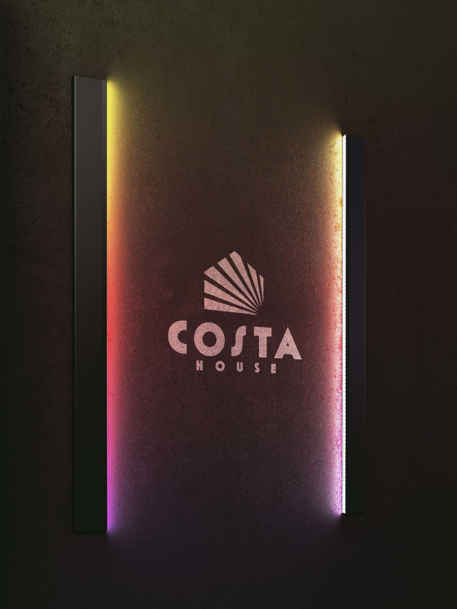 Free Costa Logo Mockup