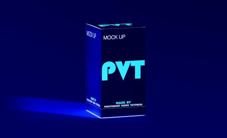 Download Free PVT Box Mockup Now 15 Free New Box Mockup