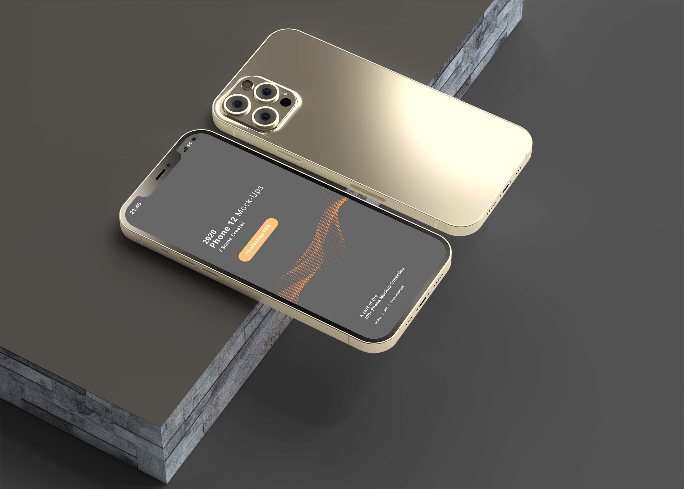 Download Free iPhone 12 UI Mockup 5 Free iPhone 12 UI Mockup