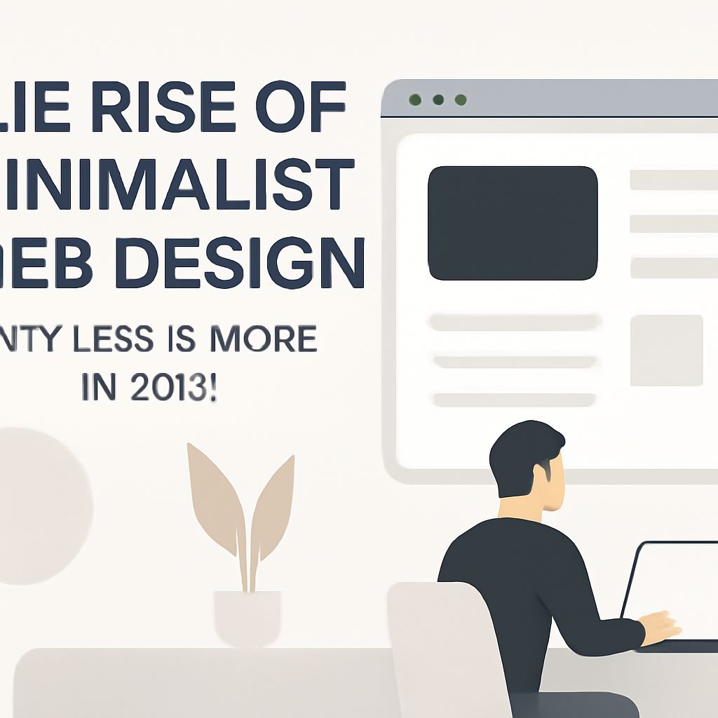 minimalist web design 2025
