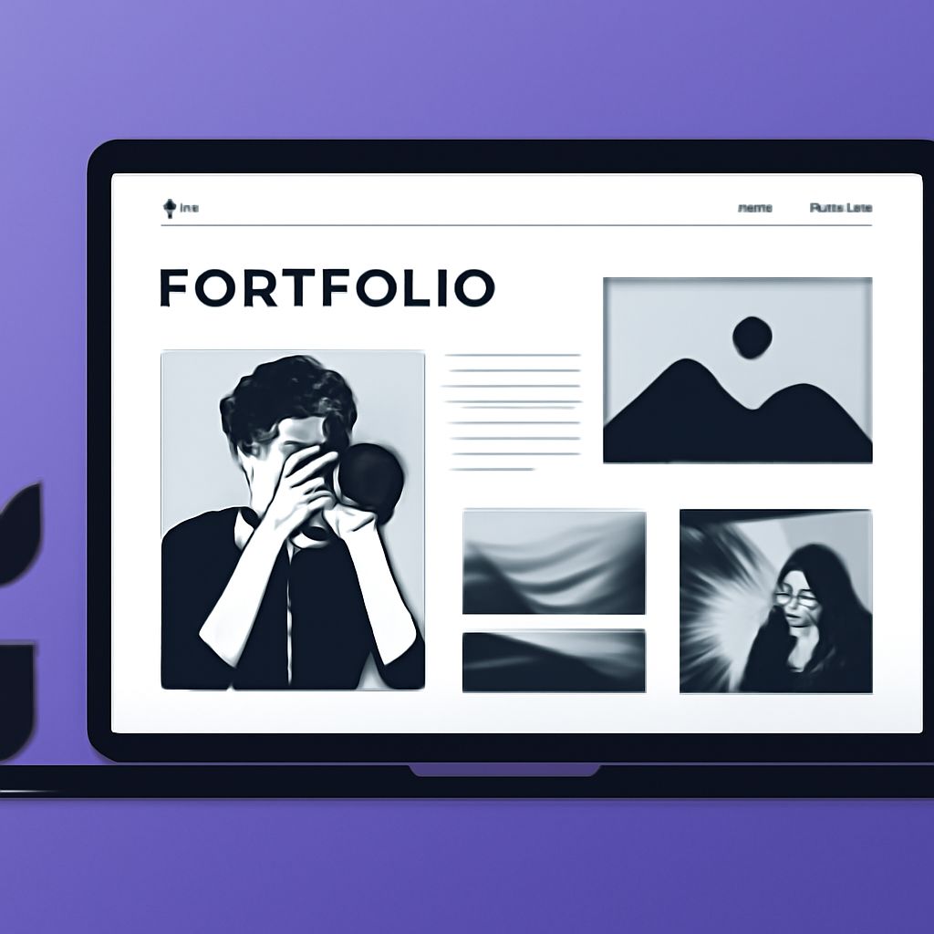 photographer portfolio web design