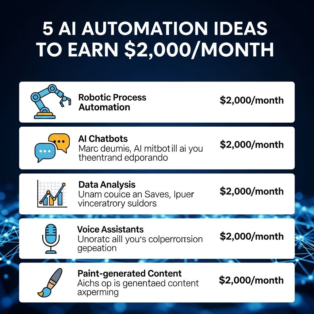 5 AI Automation Ideas to Earn $2,000/Month 1 ai automation ideas 2000 month