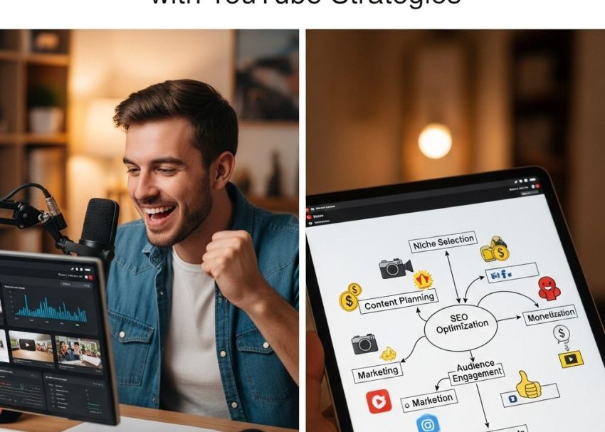 Free PSD Mockups 23 boost income youtube strategies