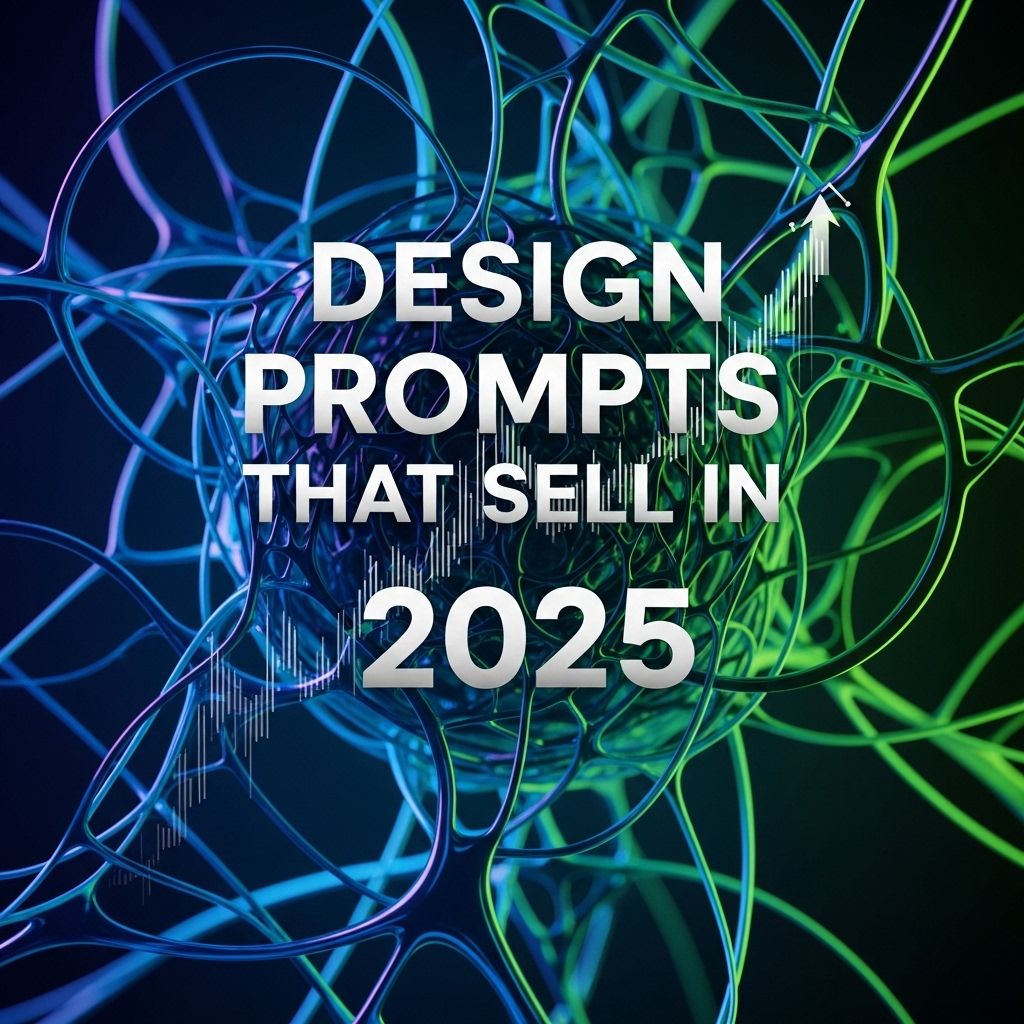Top Design Prompts That Will Sell in 2025 1 design prompts sell 2025