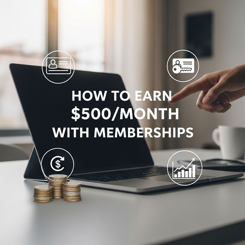 Earn $500/Month with Memberships: A Step-by-Step Guide 1 earn 500 month memberships