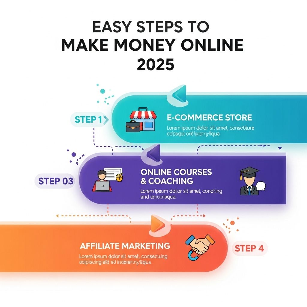 Easy Steps to Make Money Online in 2025 1 easy steps make money online 2025