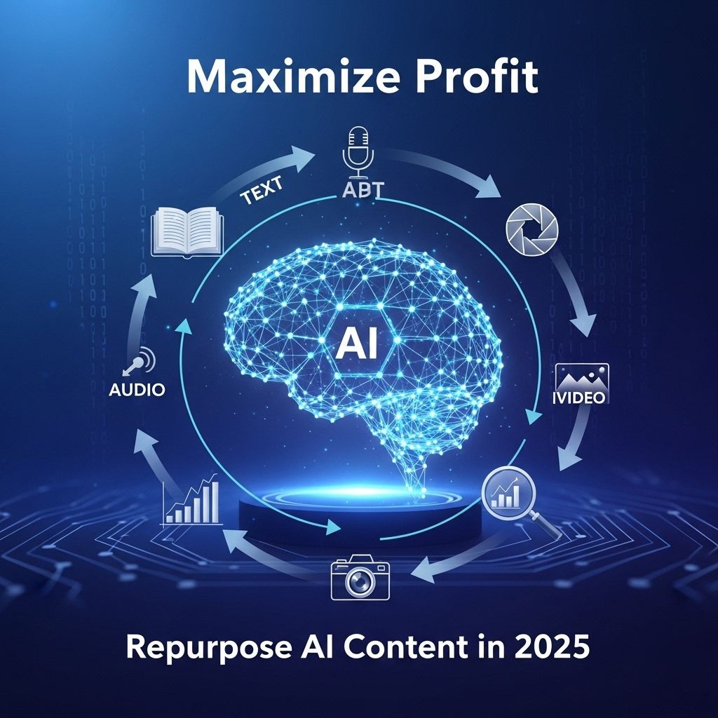 maximize profit repurpose ai content