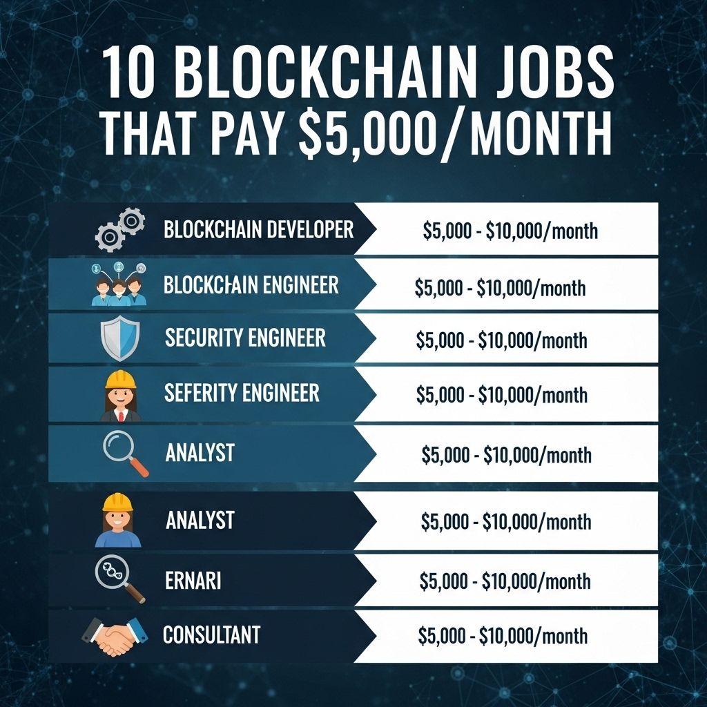 Top 10 Blockchain Jobs Earning $5,000/Month 1 top blockchain jobs 5000 month