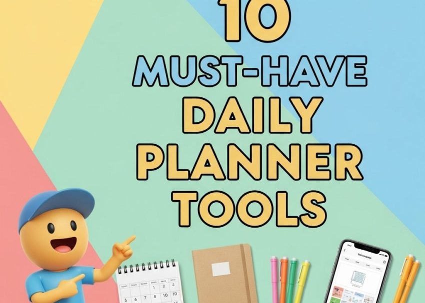 10 essential daily planner tools