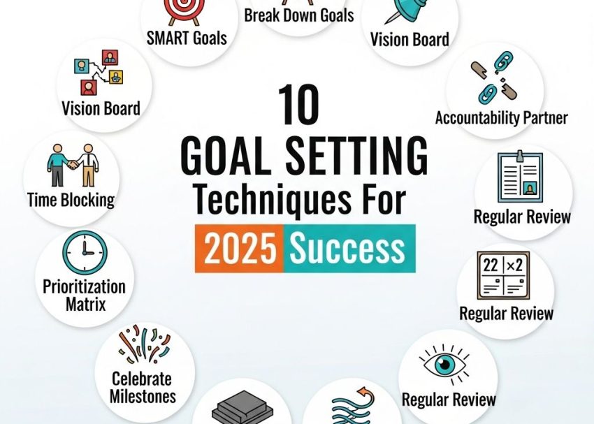 10 goal setting techniques 2025