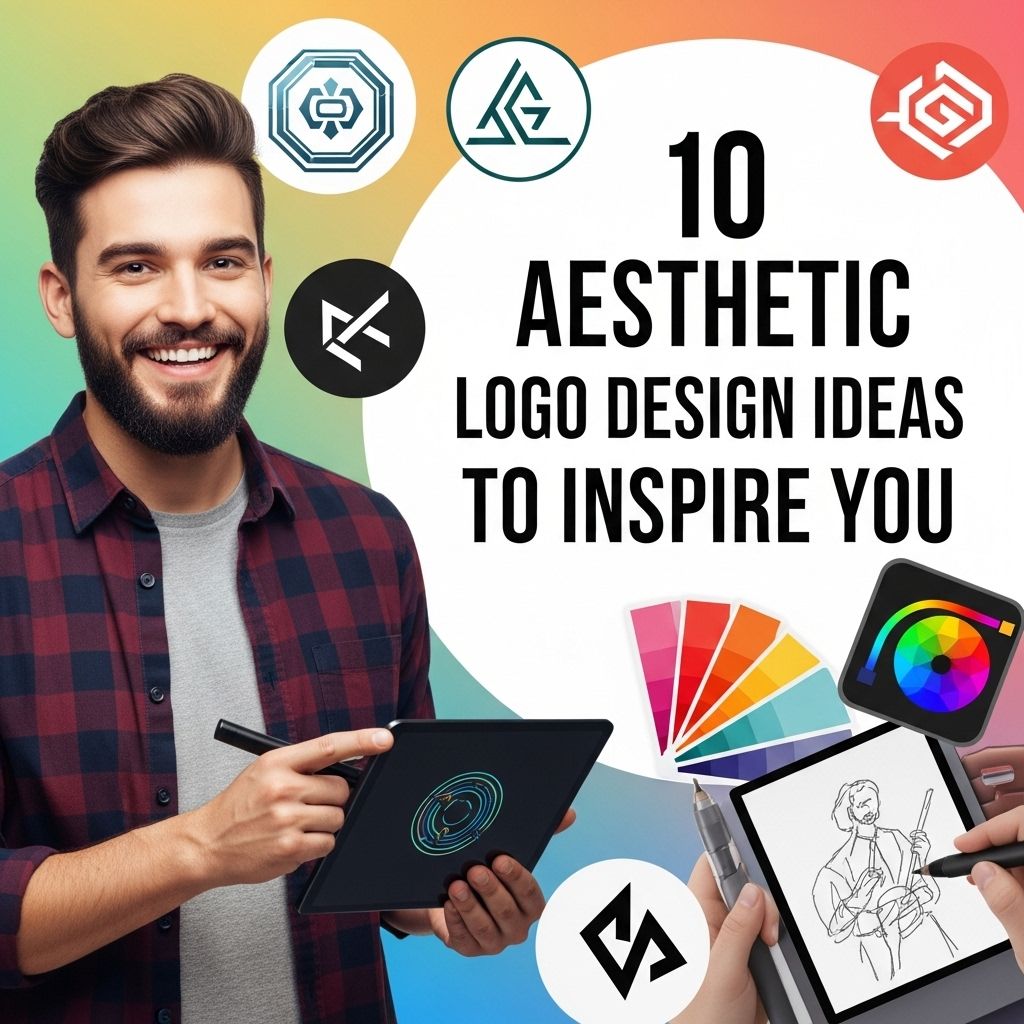 aesthetic logo design ideas 1