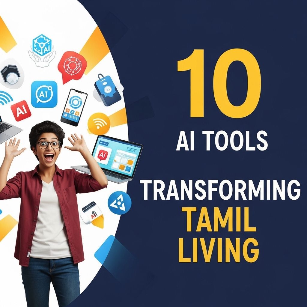 10 AI Tools Transforming Tamil Living 1 ai tools tamil living
