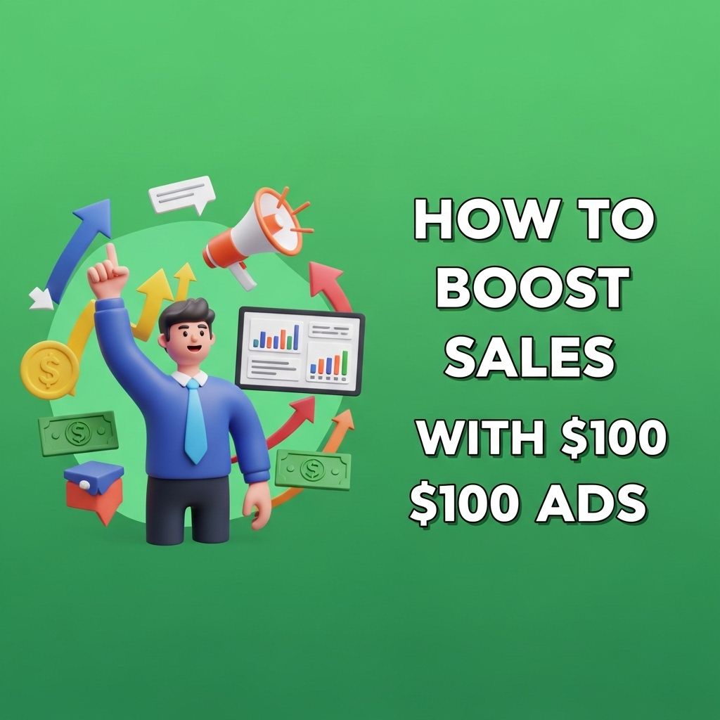 boost sales with 100 ads