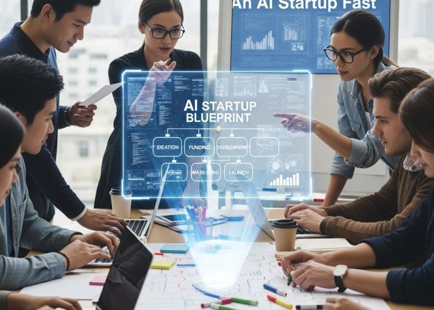 build ai startup fast