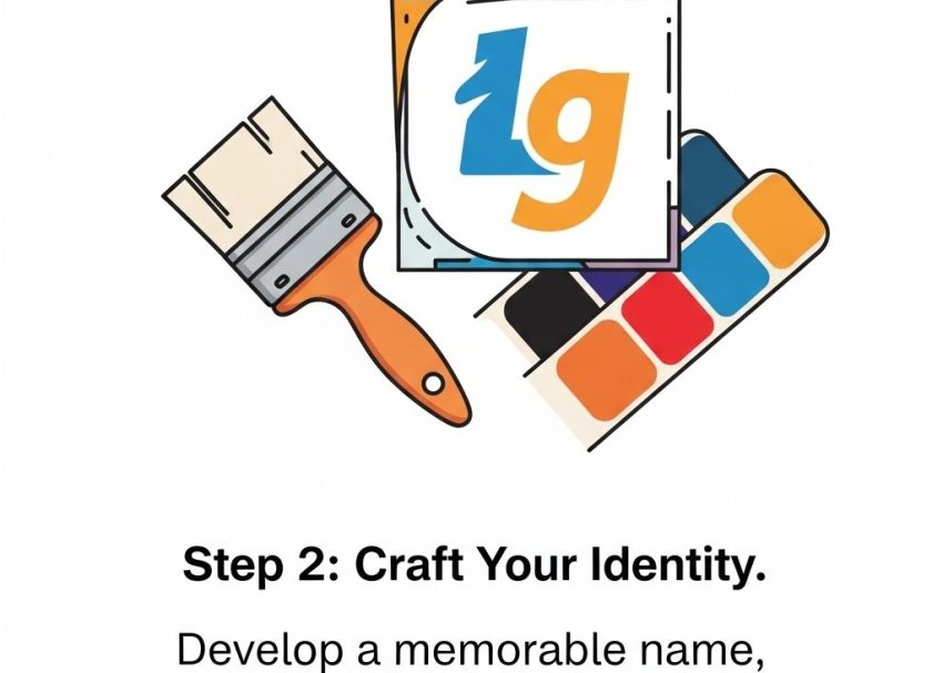 build online brand 5 steps