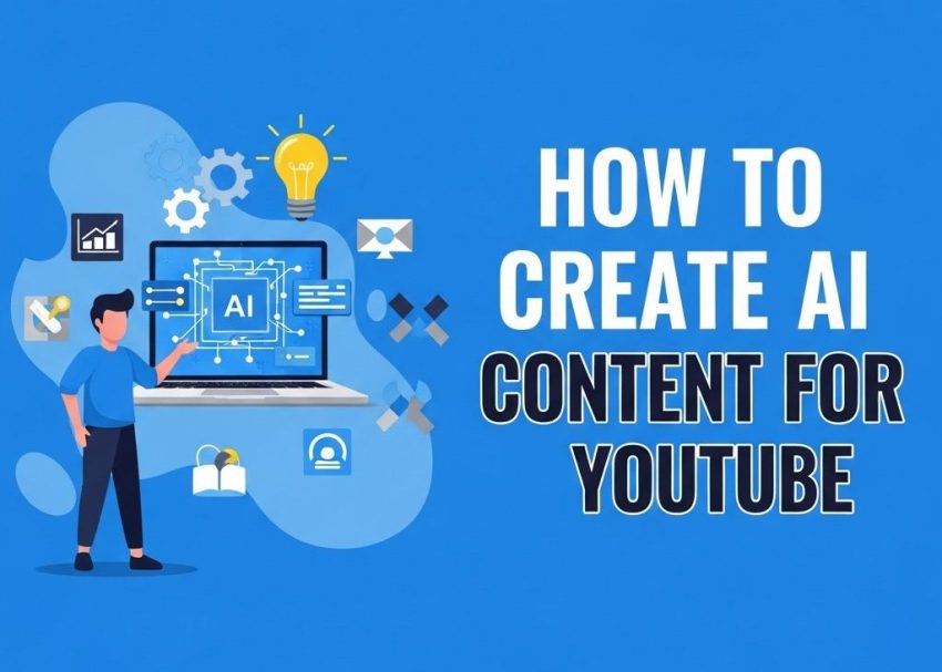 create ai content youtube
